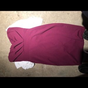 Purple mini dress
